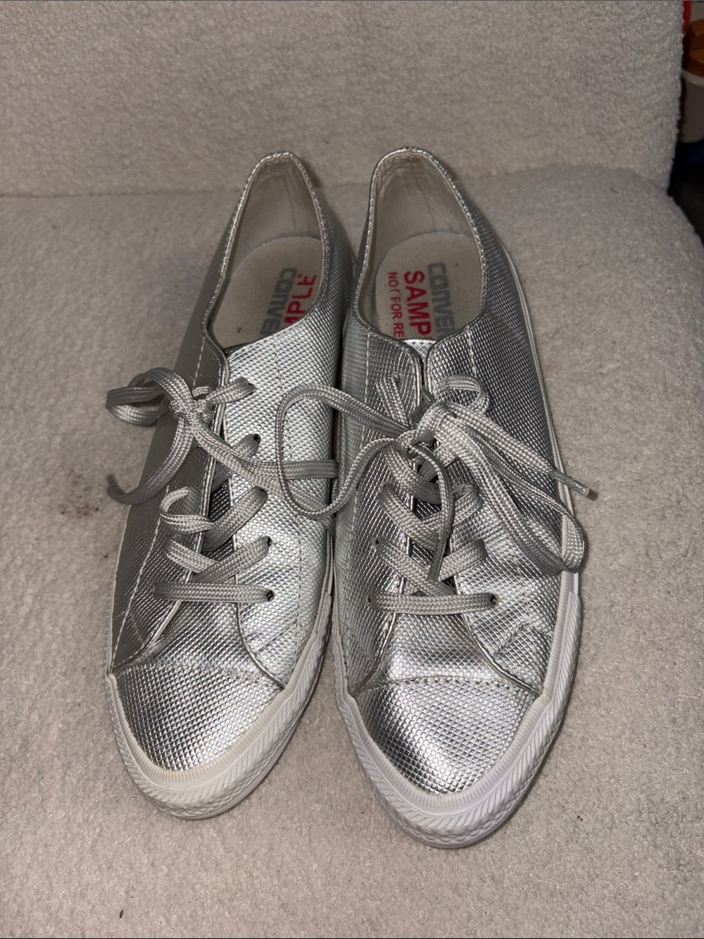 Converse | Silver Sneakers